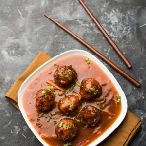 Chilly Veg Manchurian (Full) 6pcs