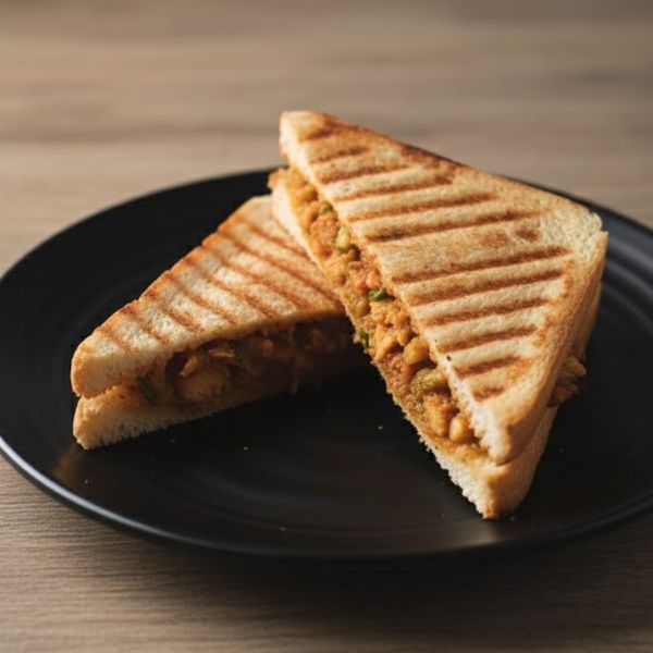 Grilled Aloo Masala Sandwich