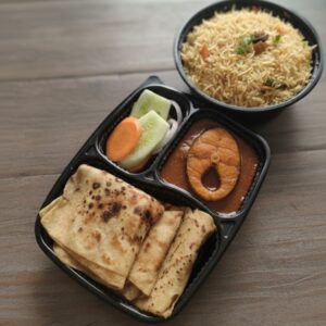 Pulao or Paratha Fish