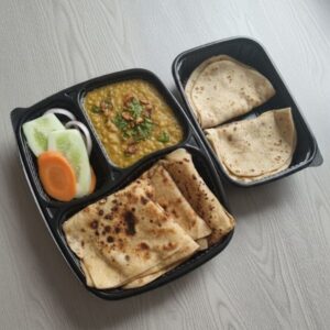 Roti and Dal Tarka