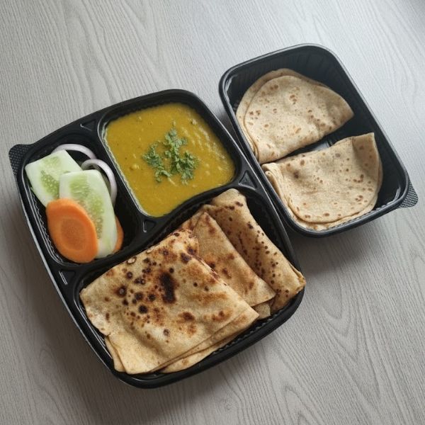 Roti and Paratha Dal Yellow Dal Fry