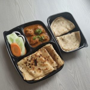 Roti and Paratha with Chicken